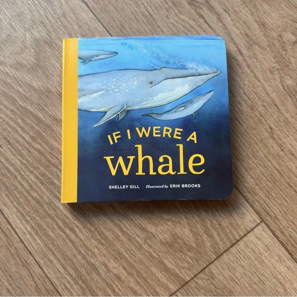 4/$20 Like New If I Were a Whale Children's Board Book, Sea Creatures